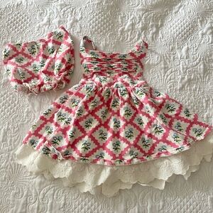 SweetHoney Dress With Matcbing Bloomers